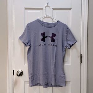 Under Armor Purple Workout Top